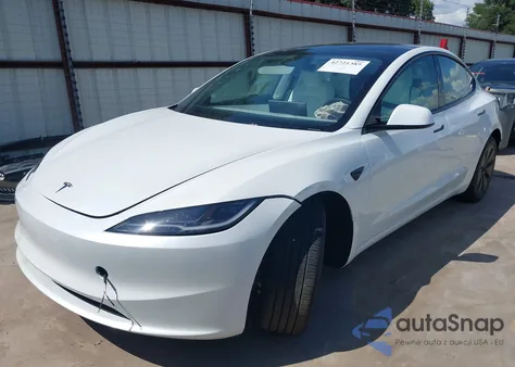 2025 Tesla Model 3 Long Range Rear-Wheel Drive from USA, damaged, VIN 5YJ3E1EA8SF032494